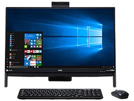 LAVIE Desk All-in-one DA370/HAB PC-DA370HAB [ファインブラック]の