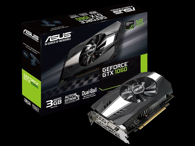 グラフィックボード・グラボ・ビデオカード GEFORCE GTX1060 3GB PH-GTX1060-3G PH-GTX1060-3G [PCIExp 3GB]の製品画像 - 価格.com