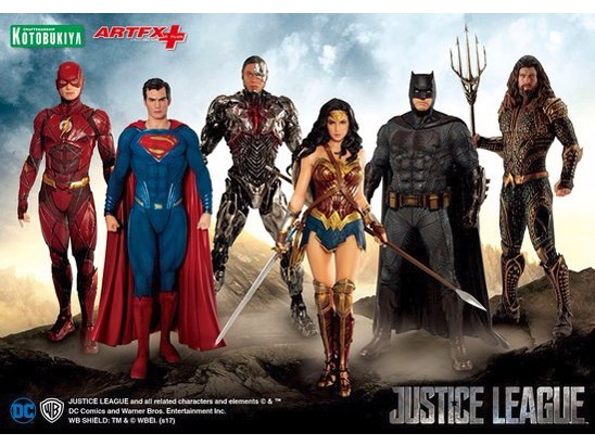 ARTFX+ JUSTICE LEAGUE 1/10 サイボーグの製品画像 - 価格.com