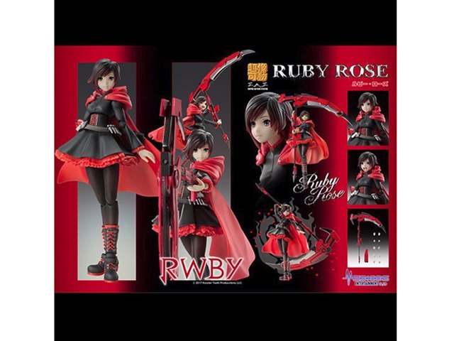 Amazon.co.jp: 超像可動 RWBY「ルビー・ローズ」 PVC&ABS製 塗装