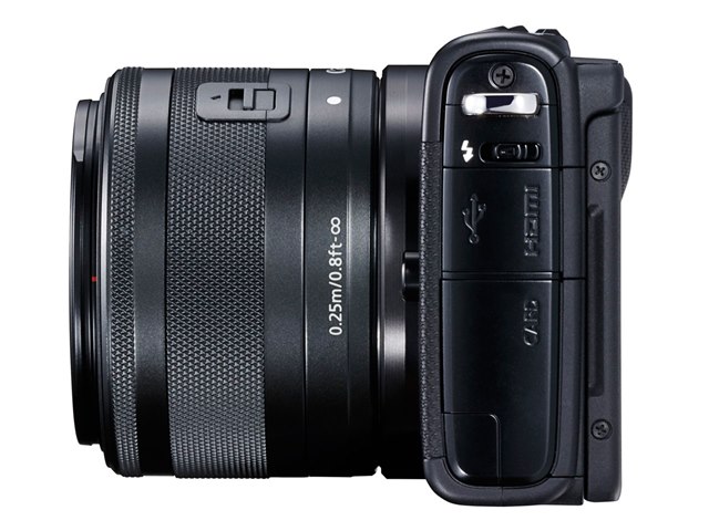 EOS M100 ダブルレンズキット [ブラック]の製品画像 - 価格.com
