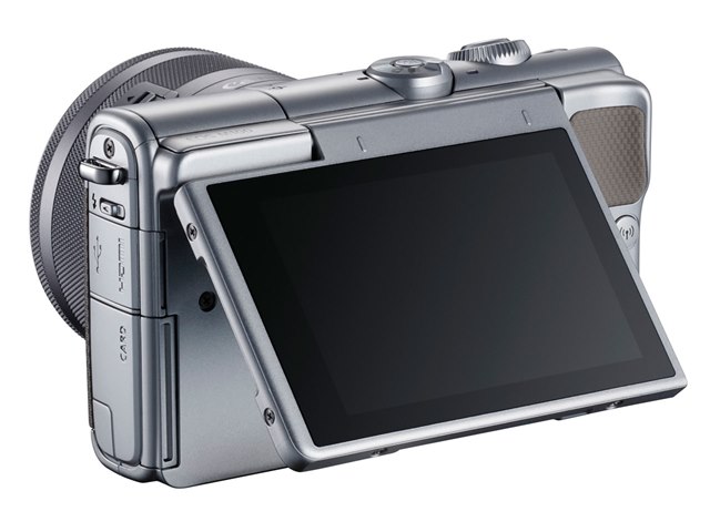 EOS M100 ダブルレンズキット [グレー]の製品画像 - 価格.com