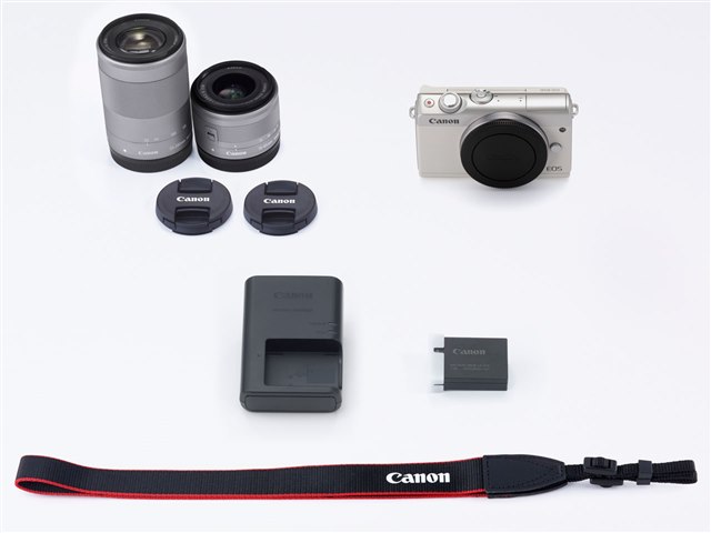 Canon EOS M100 ダブルズームキット ホワイト EOS M100 ダブルズームキット [ホワイト]の製品画像 - 価格.com