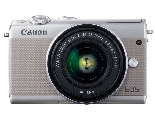 EOS M100 ダブルズームキット [グレー]の製品画像 - 価格.com
