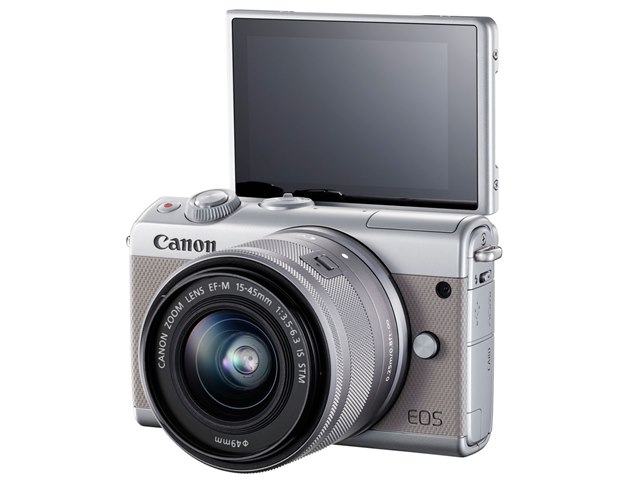 EOS M100 ダブルズームキット [グレー]の製品画像 - 価格.com