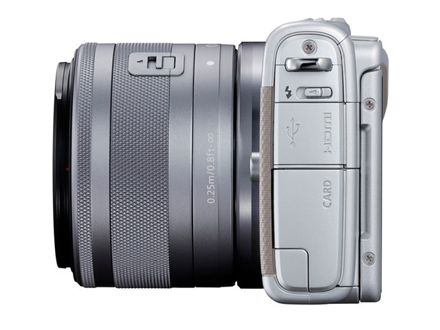 EOS M100 ダブルズームキット [グレー]の製品画像 - 価格.com