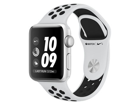 Apple Watch Nike+ Series 3 GPSモデル 38mm MQKX2J/A [ピュアプラチナ ...