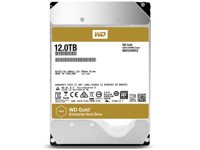 【即日・手渡し可】WD121KRYZ [12TB SATA600 7200]/動作品 WD121KRYZ [12TB SATA600 7200]の製品画像 - 価格.com