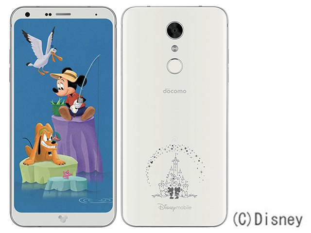 直売半額新品 ドコモ Disney Mobile DM-01K ホワイト ★SIMフリー スマートフォン本体