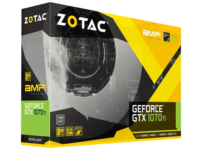 ZOTAC GeForce GTX 1070 Ti AMP Edition ZT-P10710C-10P [PCIExp 8GB]の製品画像 -  価格.com