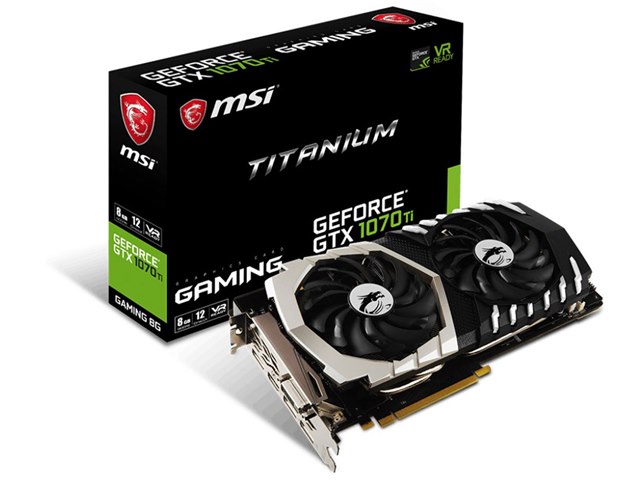 グラフィックボード・グラボ・ビデオカード 1070ti Titanium 8gb GTX 1070 Ti Titanium 8G [PCIExp 8GB]の製品画像 - 価格.com