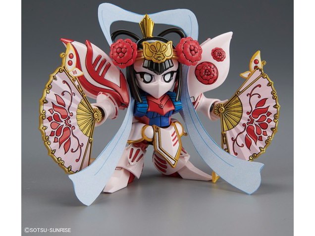 SDガンダム BB戦士 三国伝 412 貂蝉キュベレイ&武将座の製品画像
