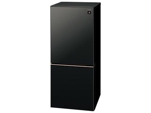 ♦SHARP ノンフロン冷凍冷蔵庫【2018年製】SJ-GD14D-B SJ-GD14D-B [ピュアブラック]の製品画像 - 価格.com