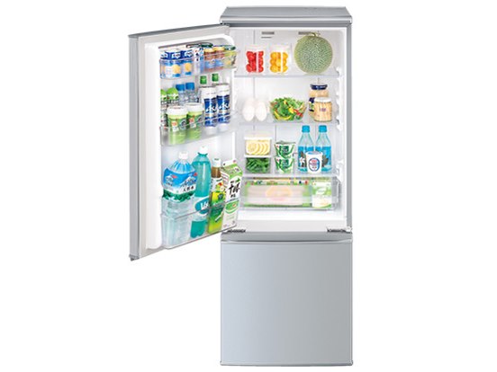 玄関前SHARP 167L 冷蔵庫【SJ-D17D-S】E4AO SJ-D17Dの製品画像 - 価格.com