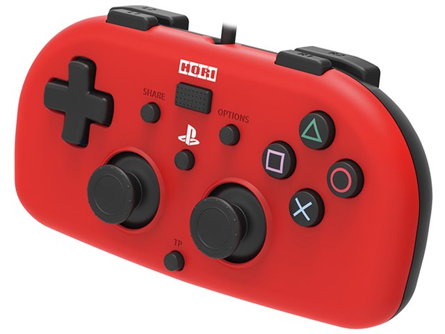 ワイヤードコントローラーライト for PlayStation4 PS4-101 [レッド]の  