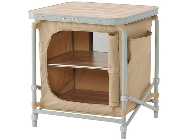 ロゴス　モバイルラックデーブル　（廃盤　希少） Amazon | ロゴス（LOGOS）アイアンカスタムラックテーブル