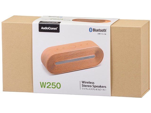 新品】AudioComm ASP-W250N ワイヤレススピーカー 2個セット AudioComm ASP-W250Nの製品画像 - 価格.com