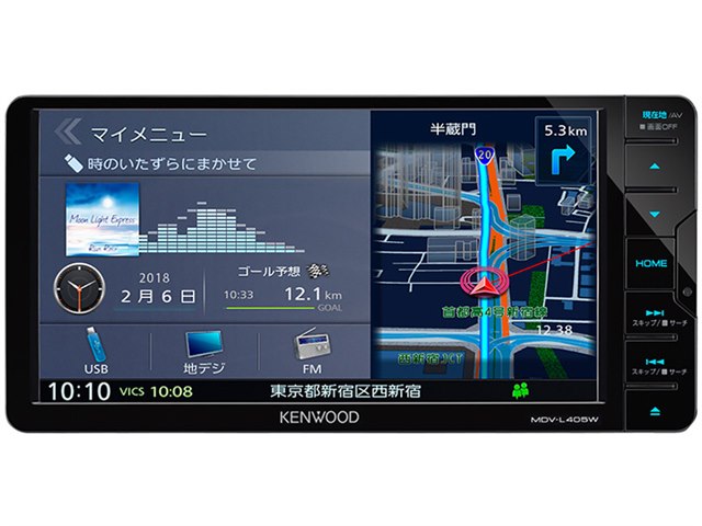 ケンウッド 彩速ナビ MDV-L405 彩速ナビ MDV-L405Wの製品画像 - 価格.com