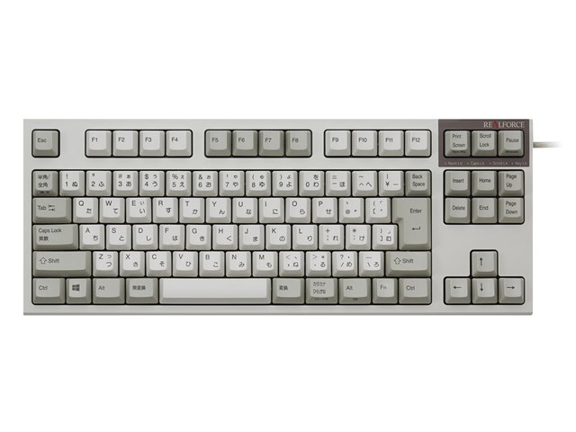 REALFORCE TKL S R2TLS-JPV-IV [アイボリー]の製品画像 - 価格.com