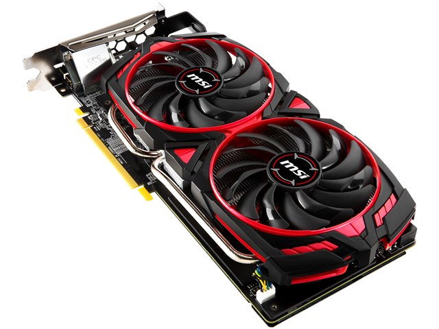 MSI RX580 ARMOR MK2 8G - PCパーツ