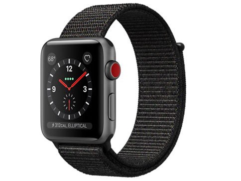 Apple Watch Series 3 GPS+Cellularモデル 42mm MRQH2J/A [ブラック