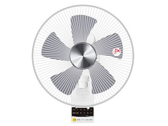 未通電 [山善] 壁掛式 洗える サーキュレーター DCモーター 静音