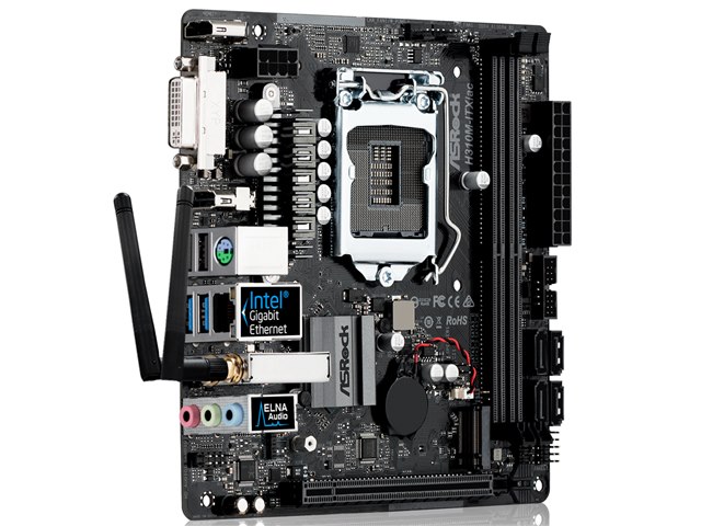 マザーボード H370M-ITX/ac【CPU,メモリ,電源付き】 H370M-ITX/acの製品画像 - 価格.com