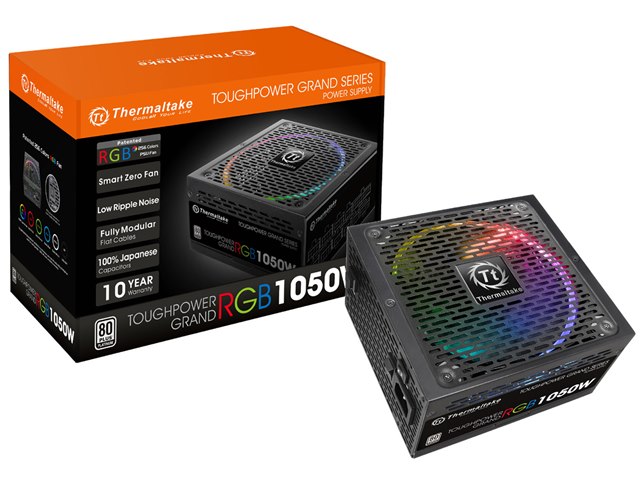 Toughpower Grand RGB 1050W Platinum PS-TPG-1050F1FAPJ-1 [Black]の 