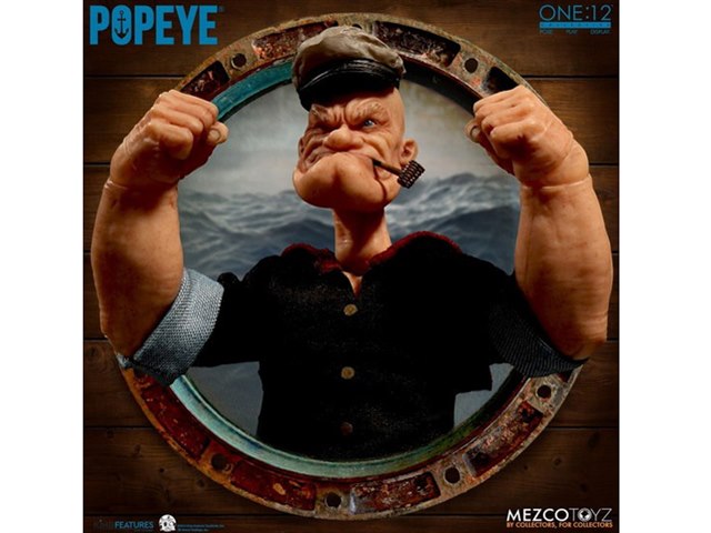 ワン12コレクティブ POPEYE ポパイ 1/12 アクションフィギュアの製品画像 - 価格.com