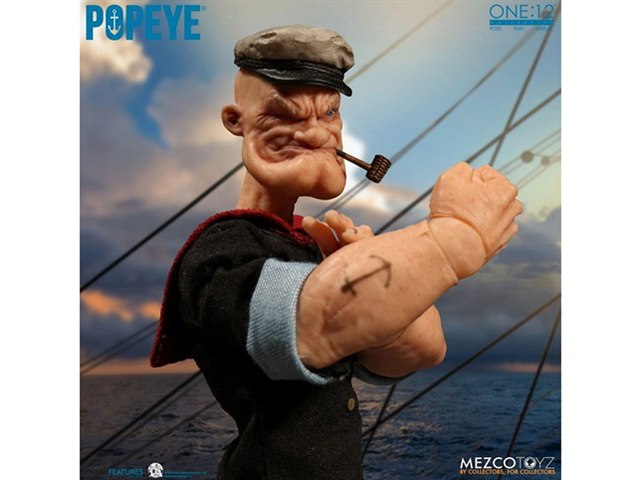 メズコトイズ ワン12コレクティブ/ POPEYE: ポパイ 1/12 Amazon.com: Mezco Toys One: 12 Collective: Popeye Action