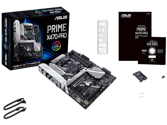 マザーボード ASUS X470 PRIME X470-PRO Amazon.com: ASUS Prime X470-Pro AMD Ryzen 2 AM4 DDR4 DP HDMI M.2
