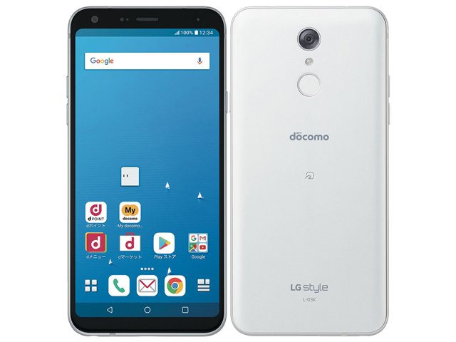 スマホ/家電/カメラ【SIMロック解除済】ドコモスマートフォン　LG　L-03k