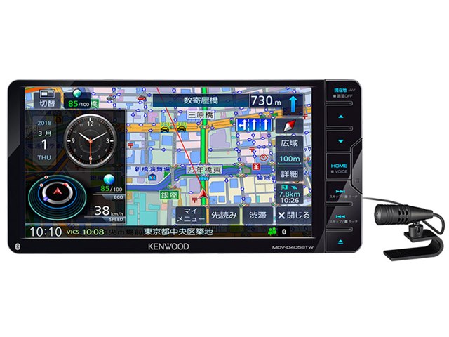 KENWOOD カーナビゲーションシステム MDV-D405BTW 彩速ナビ MDV-D405BTWの製品画像 - 価格.com