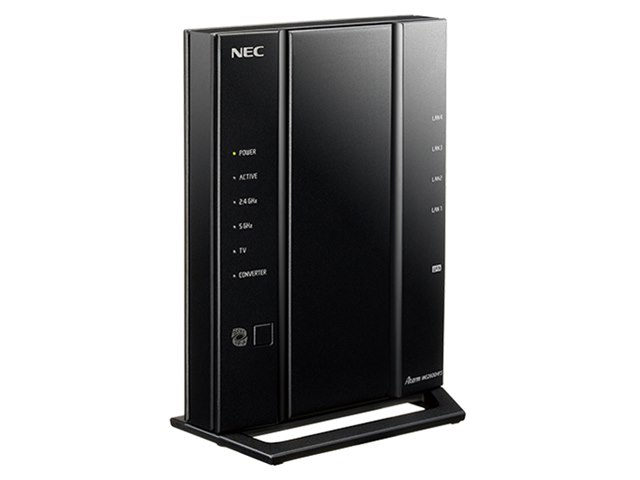 【新品】NEC Aterm Wi-Fiホームルータ PA-WG2600HP3