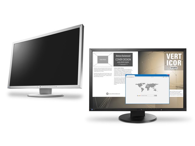 FlexScan EV2430-GY [24.1インチ セレーングレイ]の製品画像 - 価格.com