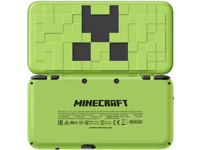 Newニンテンドー2ds Ll Minecraft Creeper Editionの製品画像 価格 Com