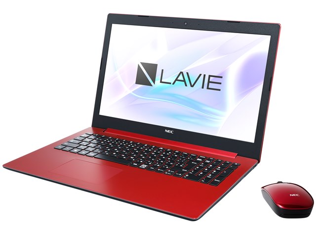 LAVIE NS300/N レッド ノートPC 本体 LAVIE Note Standard NS300/KAR PC-NS300KAR [カームレッド]の製品画像