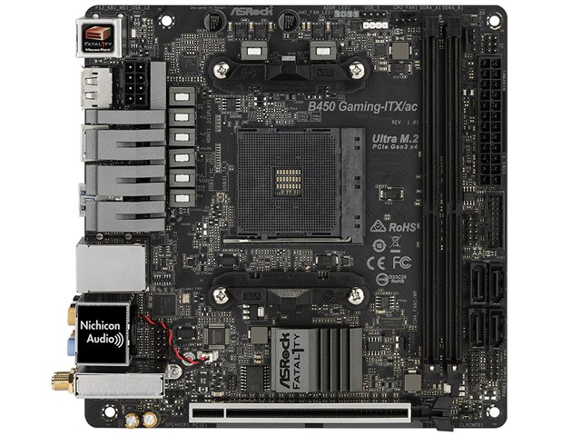 Fatal1ty B450 Gaming-ITX/ac