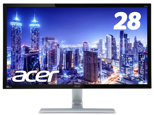 ディスプレイ・モニター本体 ACER RT280K Abmiipx RT280KAbmiipx [28インチ ブラック]の製品画像 - 価格.com