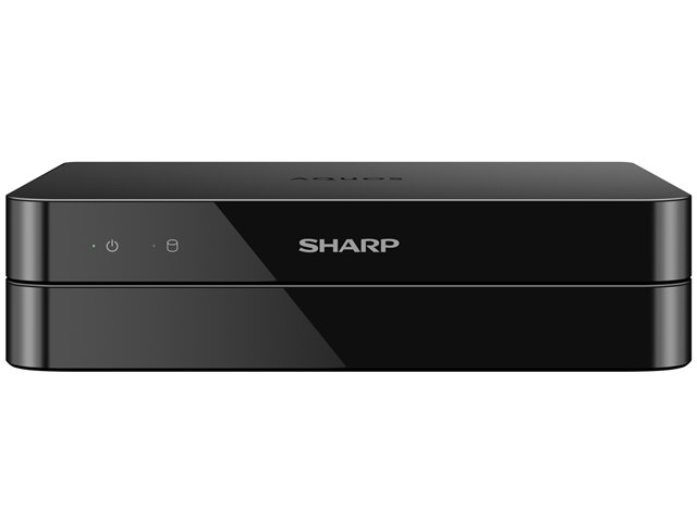シャープ ポータブル液晶テレビ AQUOS ブラック 2T-C12AF 2T-C12AFB AQUOS ポータブルテレビ ハイビジョン 12V型 1台