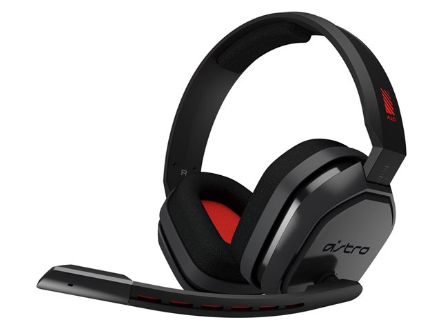 Astro A10 Headset [グレー/レッド]の製品画像 - 価格.com