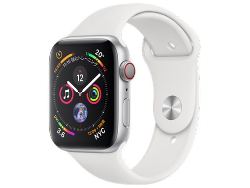 Apple Watch Series 4 GPS+Cellularモデル 44mm MTVR2J/A [ホワイト ...