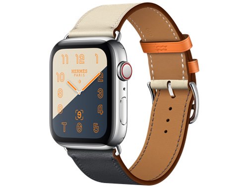 2213 Apple Watch エルメス　インディゴ　クレ　オレンジ　レザー Apple Watch Hermes Series 4 GPS+Cellularモデル 44mm シンプル