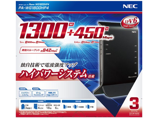 NEC PA-WG1800HP4