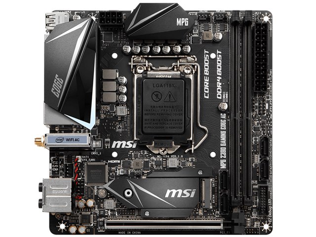 MPG Z390I GAMING EDGE ACの製品画像 - 価格.com