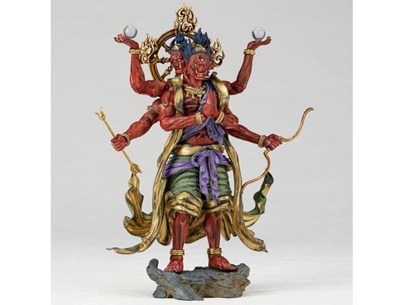 KT-025 タケヤ式自在置物 阿修羅 着彩の製品画像 - 価格.com