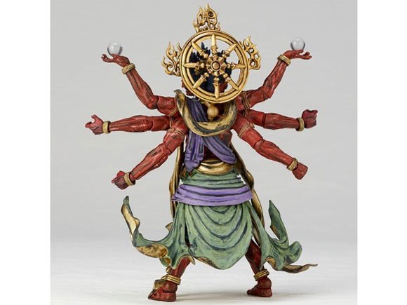 阿修羅・着彩　タケヤ式自在置物 KT-025 タケヤ式自在置物 阿修羅 着彩の製品画像 - 価格.com