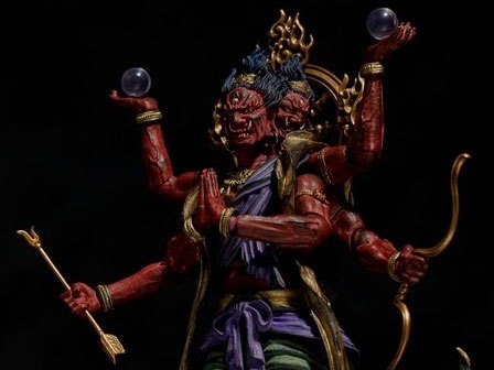 KT-025 タケヤ式自在置物 阿修羅 着彩の製品画像 - 価格.com