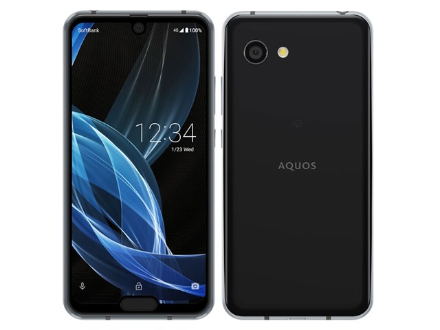 AQUOS R2 compact SH-M09  スマホ シャープ 白