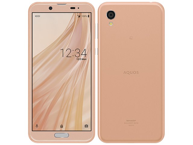 AQUOS sense2 gold docomo 版　シムフリースマートフォン/携帯電話